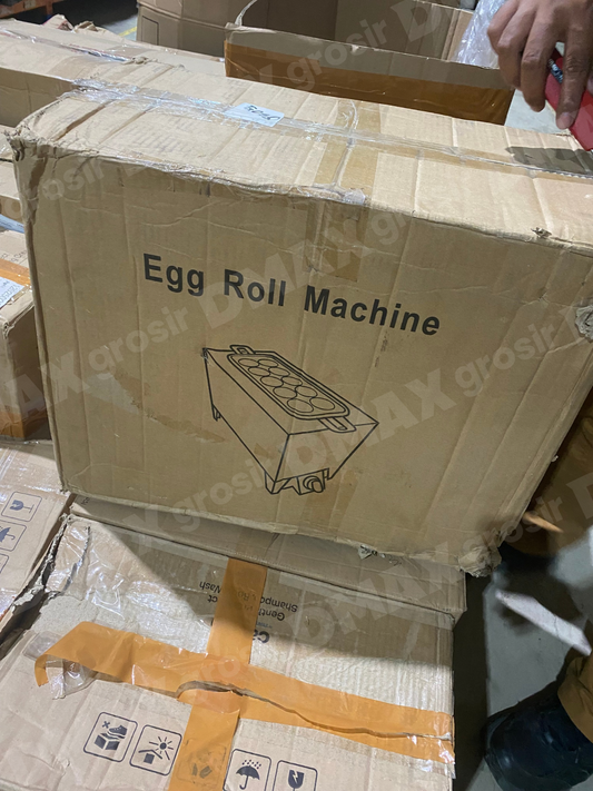 MESIN PEMBUAT SOSTEL- EGG HOT DOG ROLL MACHINE SG-RJC-10 LUBANG
